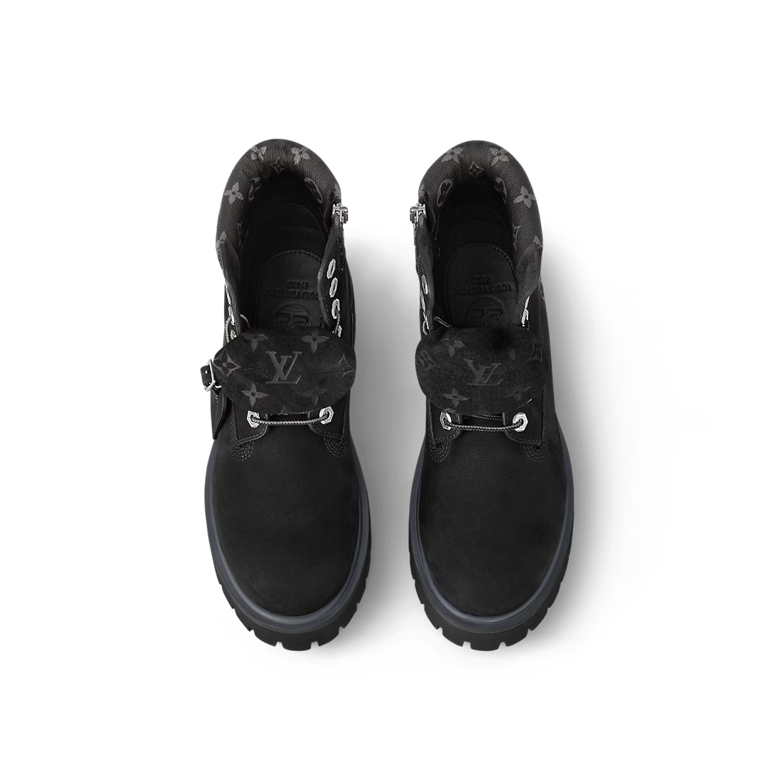 TIMBERLAND X LOUIS VUITTON ANKLE BOOT BLACK