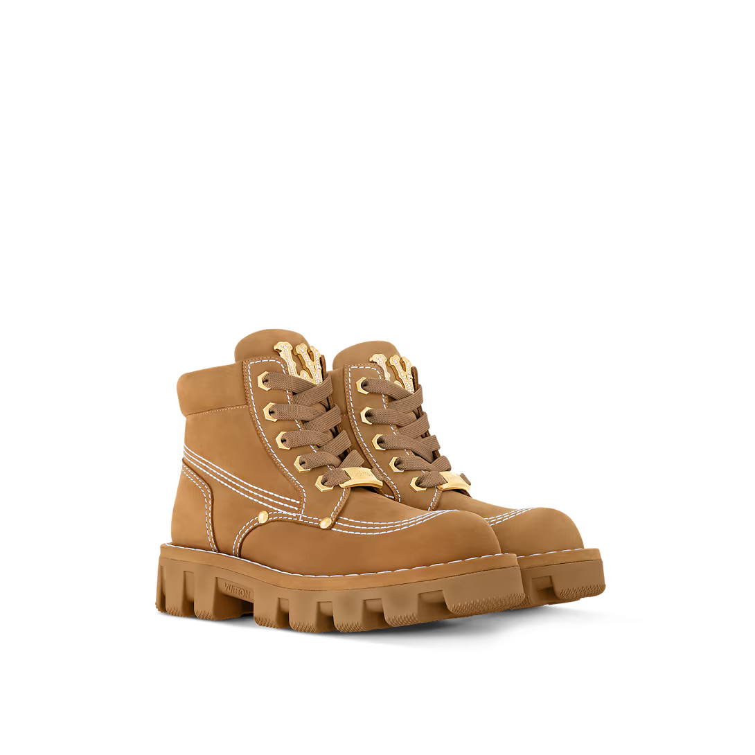 Louis Vuitton Checker Ankle Boot