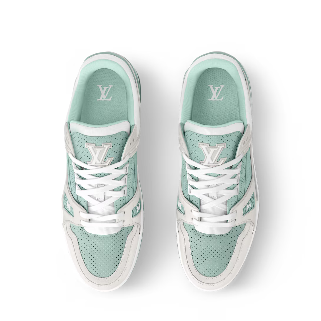 LV TRAINER SNEAKER GREEN