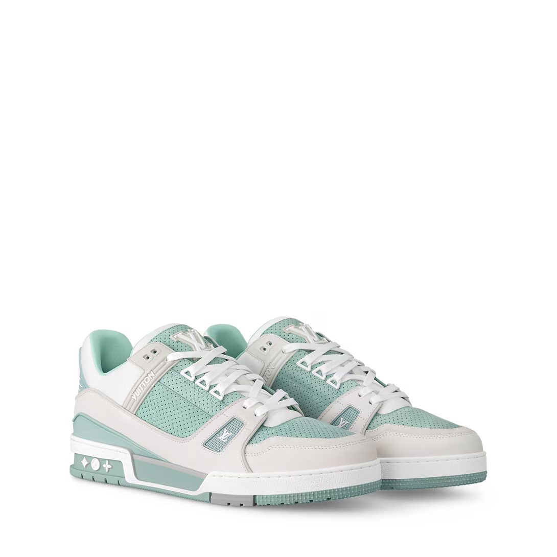 LV TRAINER SNEAKER GREEN