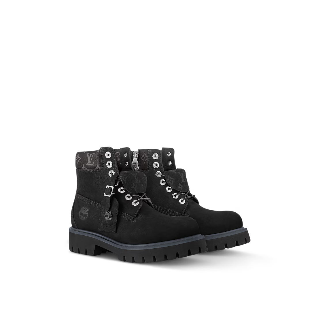 TIMBERLAND X LOUIS VUITTON ANKLE BOOT BLACK